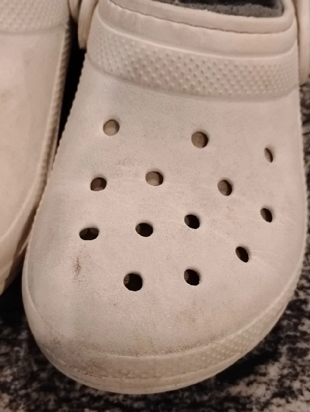 CROCS Kids White Classic Clogs with Heel Strap